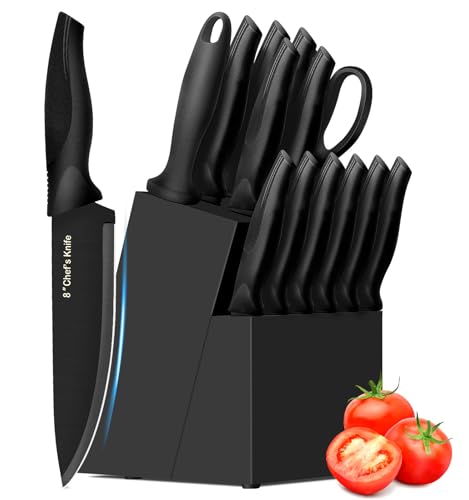 14 Piece Kitchen Knife Set High Carbon Stainless Steel