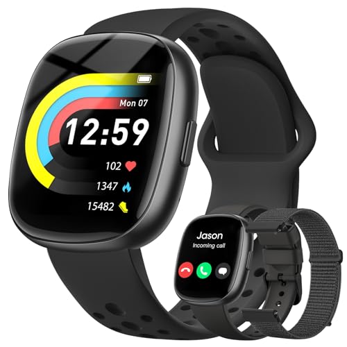 3 Band Bluetooth Calling Fitness Tracker Smartwatch