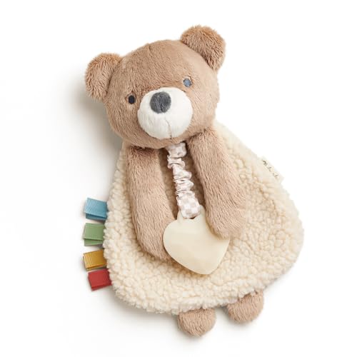 Itzy Ritzy Crinkle Lovey Security Blanket with Teether