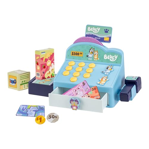 Bluey Interactive Toy Cash Register Playset