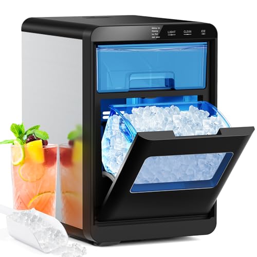 44Lb Nugget Ice Maker Countertop Machine