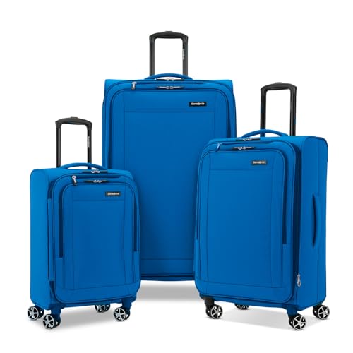 3 Piece Samsonite Softside Expandable Spinner Luggage Set