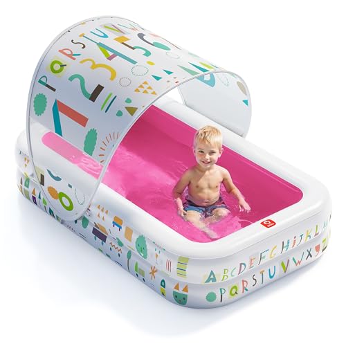 Inflatable Baby Pool with Canopy
