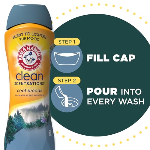 Arm & Hammer In-Wash Scent Booster, Cool Woods