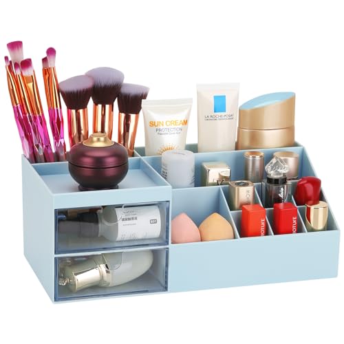 Makeup Vanity Organizer Box and Desk Storage