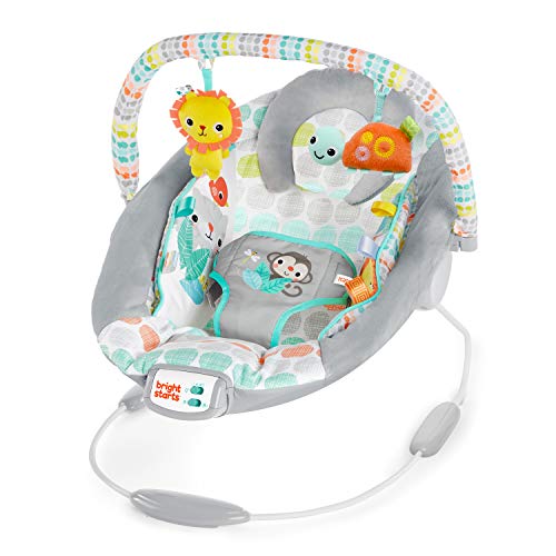 Bright Starts Baby Bouncer with Soothing Vibrations & Music