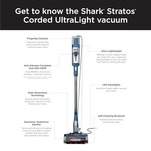 Shark Stratos Ultralight Corded Stick Vacuum