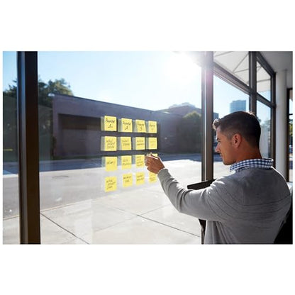 Post-it Super Sticky Recycled Notes, 3" x 3"
