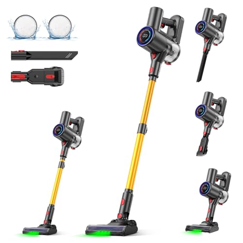 Cordless Stick Vacuum Cleaner, 40KPA Powerful Suction