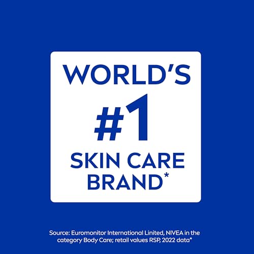 NIVEA Essentially Enriched Body Lotion for Dry Skin - Pack of 6, 2.5 fl. oz. Travel Size Toiletries