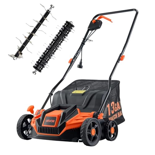 VEVOR 13-Inch 13A Electric Dethatcher Scarifier