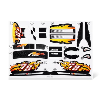 Metal Machines Speed Heroes Car Building Kit