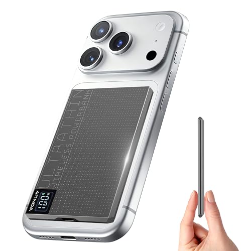 5000mAh Magnetic Wireless Portable Charger with 20W PD