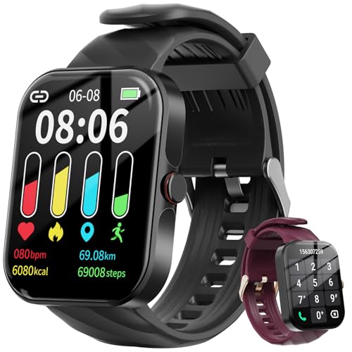 Smart Watch with Call, Fitness Tracker, 110+ Sports