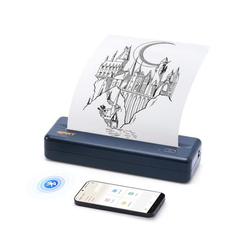 iDPRT Portable Wireless A4 Bluetooth Thermal Printer