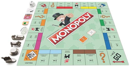 Monopoly Board Game Giant Edition Game for Kids | Family Board Game | Outdoor Games | Kids Games with Massive Board, Cards, Tokens, for Kids Ages 6+