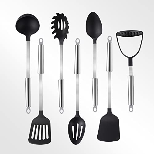 7 Piece Stainless Steel Kitchen Utensil Set Nonstick