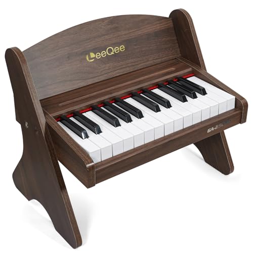 Digital Wooden Baby Piano Keyboard with Volume Control