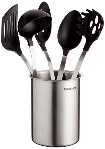 6 Piece Cuisinart Stainless Steel Utensil Crock Set