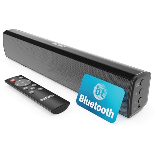 Majority 50W Bluetooth TV Sound Bar, 15 Inch