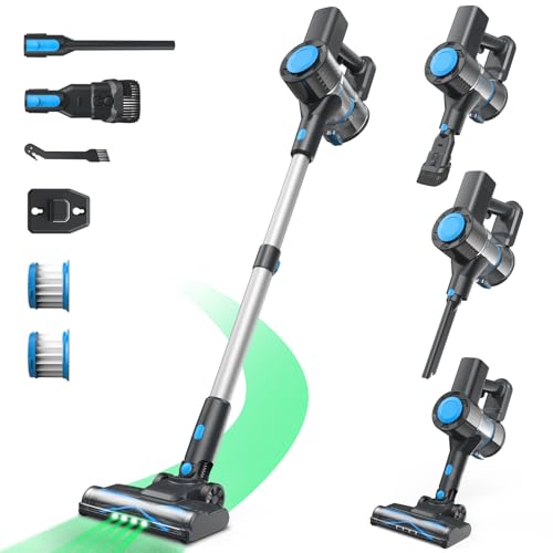 Cordless Lightweight Stick Vacuum Cleaner with Anti-Tangle