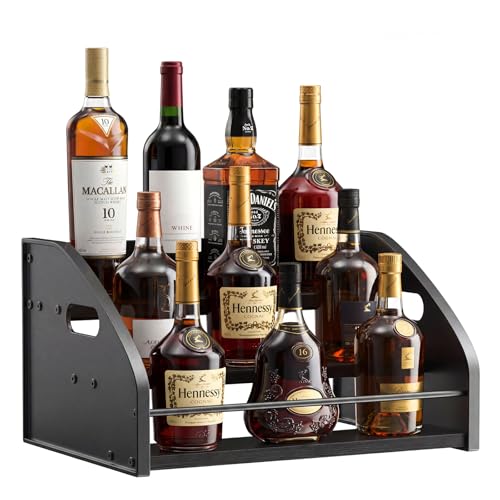 3-Tier Countertop Liquor and Syrup Organizer Rack