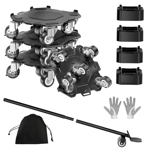Heavy Duty 5-Wheel Furniture Dolly Movers