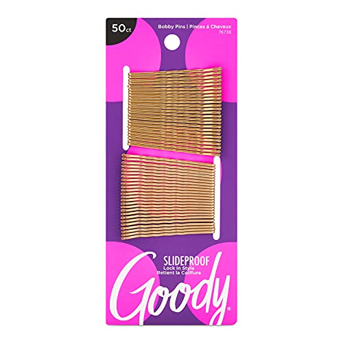 50 Count Goody SlideProof Bobby Pins