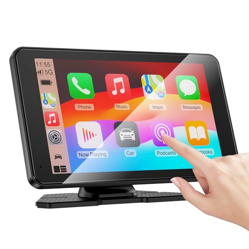 7-Inch Wireless CarPlay Android Auto Touchscreen Stereo