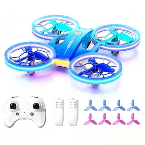 2 Battery Mini Drone with Auto Hover for Kids