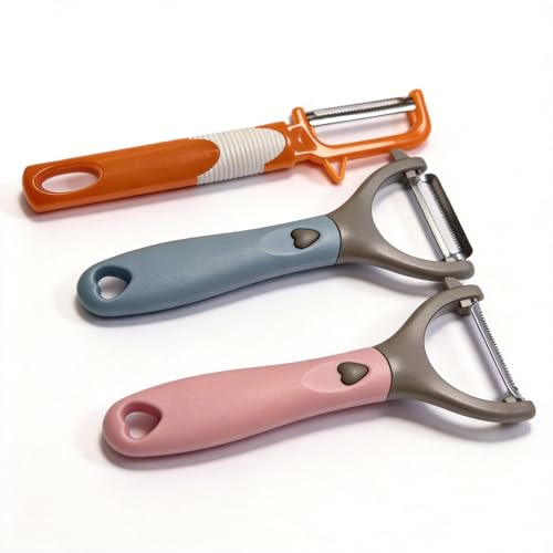 3 Pack Vegetable Y Peelers for Potatoes and Apples