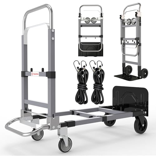 500 Lb Convertible Folding Hand Truck Dolly Cart