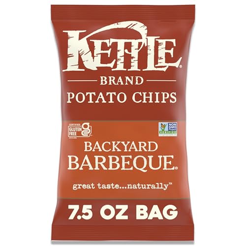7.5 oz Kettle Brand Backyard Barbeque Potato Chips