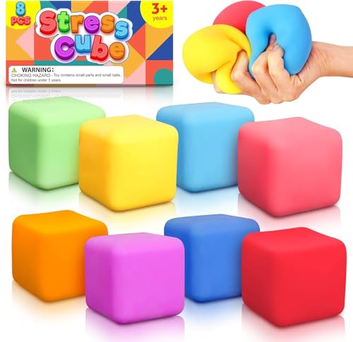 Slow Rise Squishy Stress Cube Fidget Toy