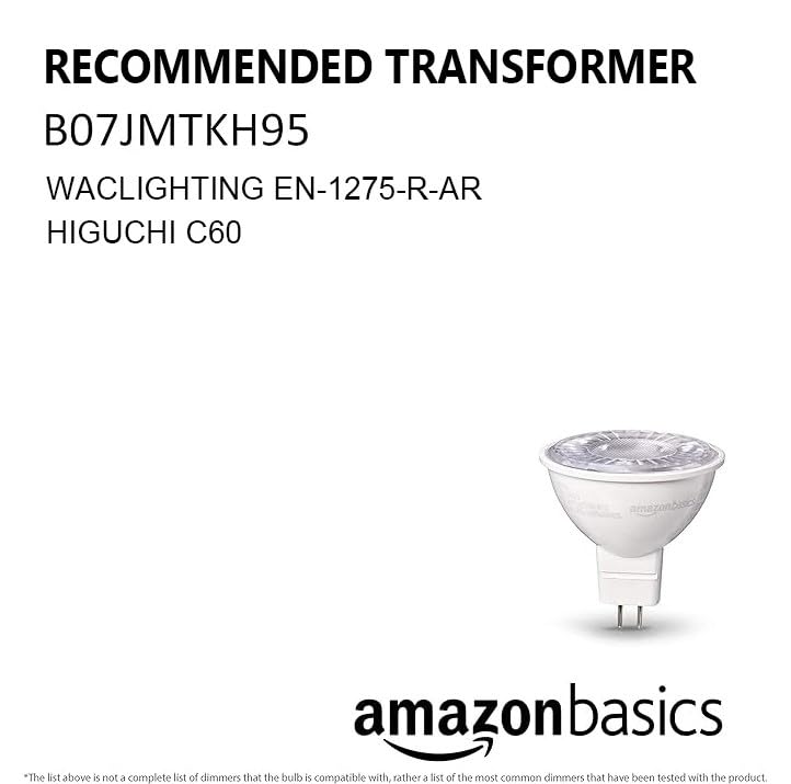 6-Pack Amazon Basics MR16 LED Light Bulbs