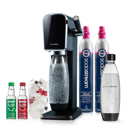 SodaStream ART Sparkling Water Maker Bundle 2 Cylinders