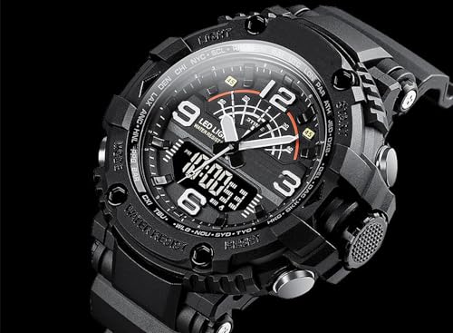 YOOTEN Mens Waterproof Analog Digital Sports Watch