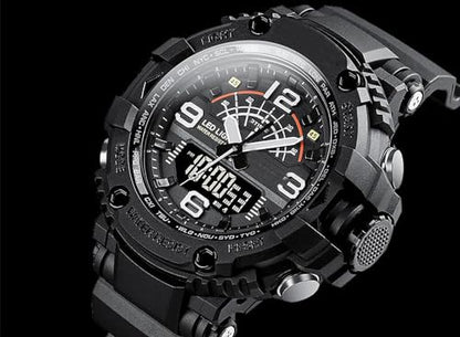 YOOTEN Mens Waterproof Analog Digital Sports Watch