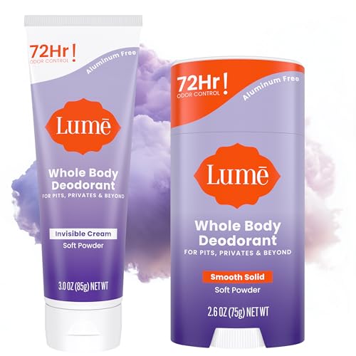 3.0 oz Cream & 2.6 oz Stick Whole Body Deodorant