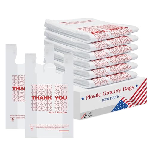 1000 Count 4 Gallon Plastic Bags