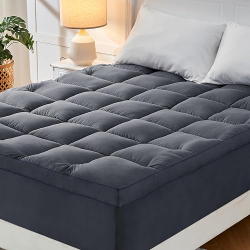 Cooling Plush Full Mattress Topper with Deep Pockets