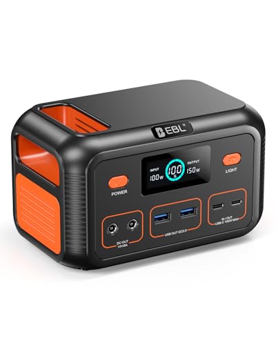 153Wh LiFePO4 Portable Power Station 150W