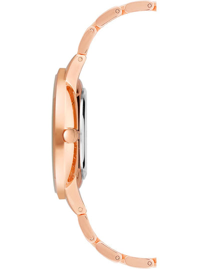 Nine West Rose Gold Quartz Dress Watch