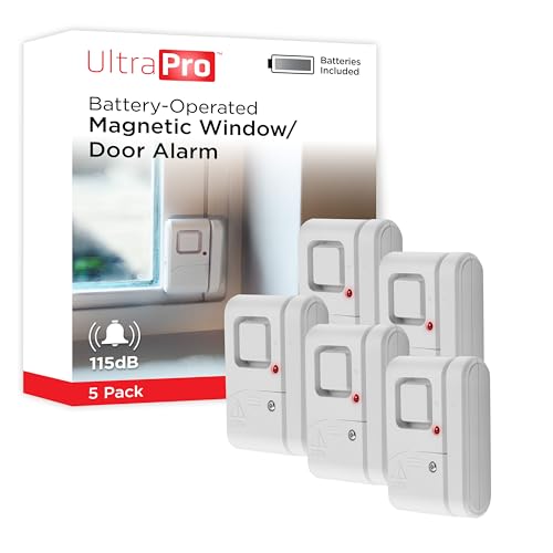 5 Pack UltraPro Window and Door Security Alarms
