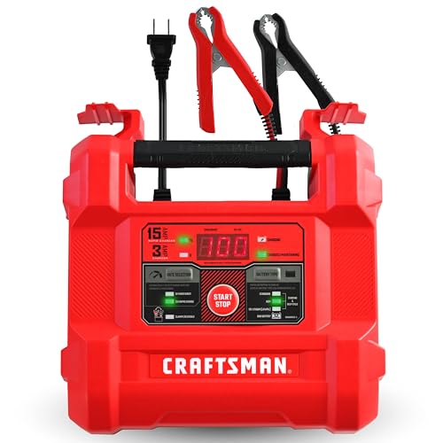 CRAFTSMAN 15A 4-in-1 Car Battery Charger Maintainer