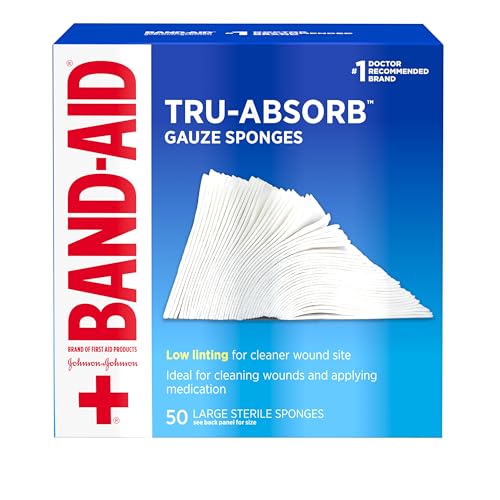 Band-Aid Tru-Absorb Sterile Gauze Sponges