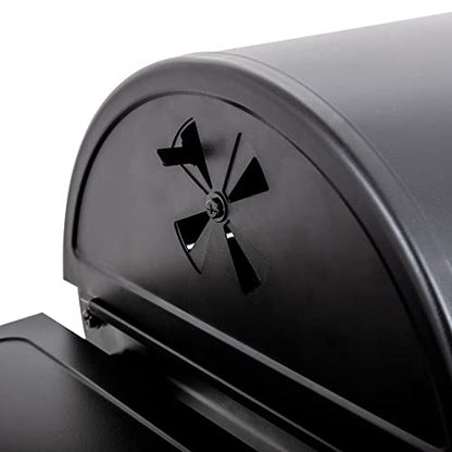 Char-Griller E1816 King-Griller Gambler Portable Charcoal Grill in Black