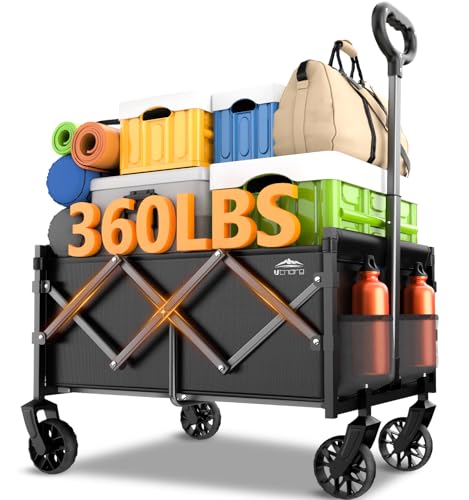 Folding Heavy Duty Collapsible Wagon Cart with Wheels