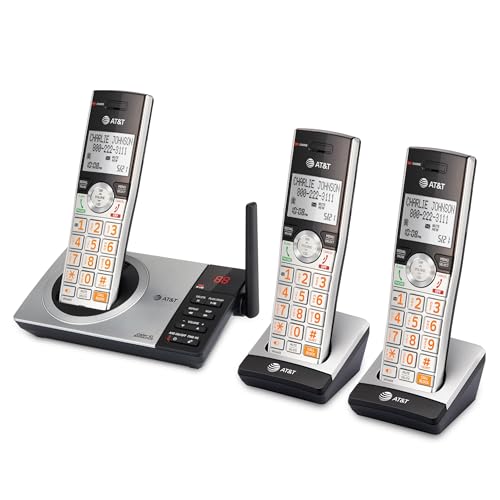 AT&T 3-Handset Cordless Phone with Answering System