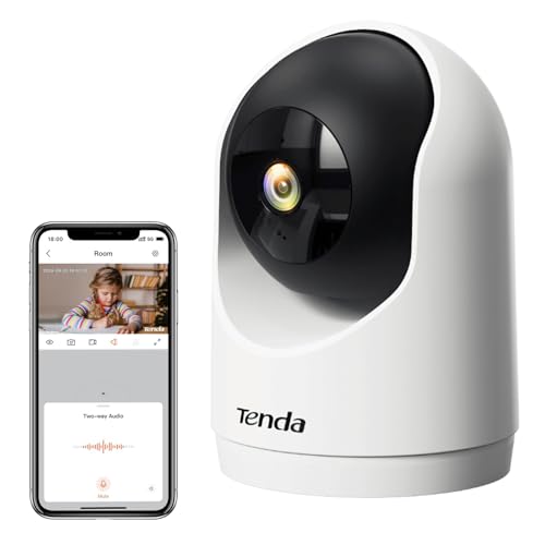 Tenda 2K WiFi Indoor Security Camera with Night Vision